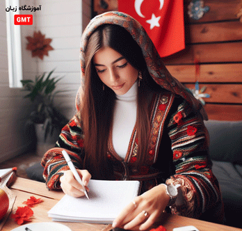نوشتن جملات و مقالات در زبان ترکی استانبولی: