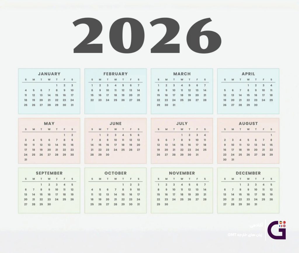 چرا یادگیری اصولی ماههای میلادی بدون آموزش درست سخت میشود؟