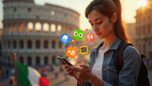 اپلیکیشن برای یادگیری زبان ایتالیایی