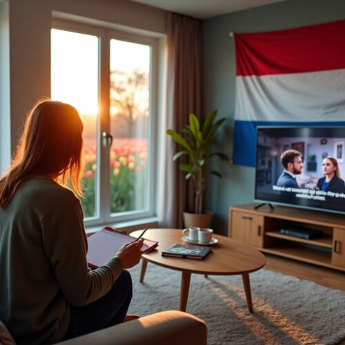 یادگیری زبان هلندی با فیلم