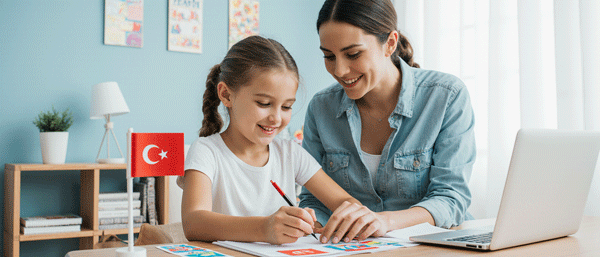 آموزش زبان ترکی استانبولی برای کودک و نوجوان با اعزام معلم خصوصی به منزل