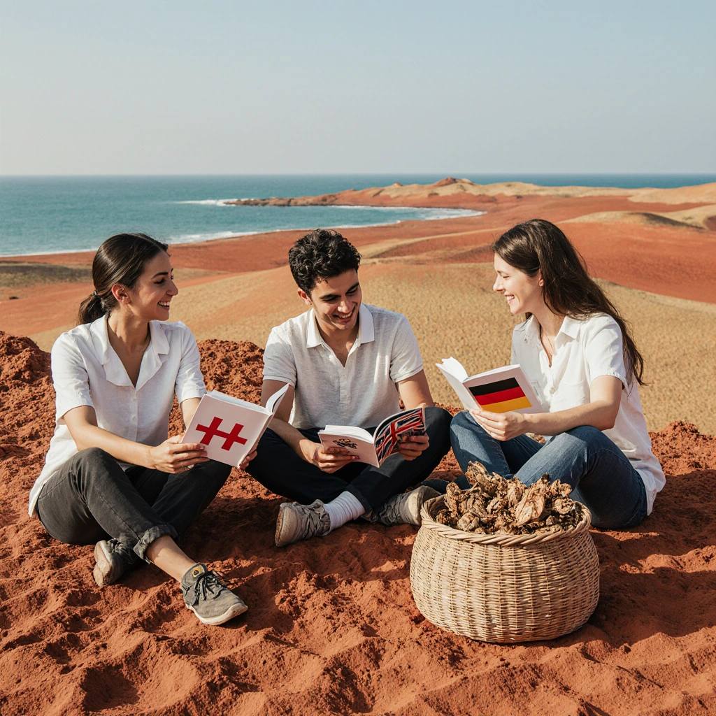 تفاوت یادگیری زبان آلمانی و انگلیسی در هرمزگان