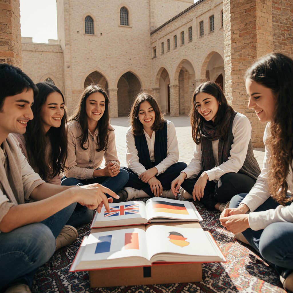 تفاوت یادگیری انگلیسی و آلمانی در بیرجند