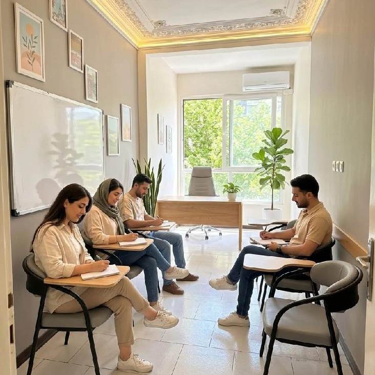 کلاس چینی در مرکز تهران