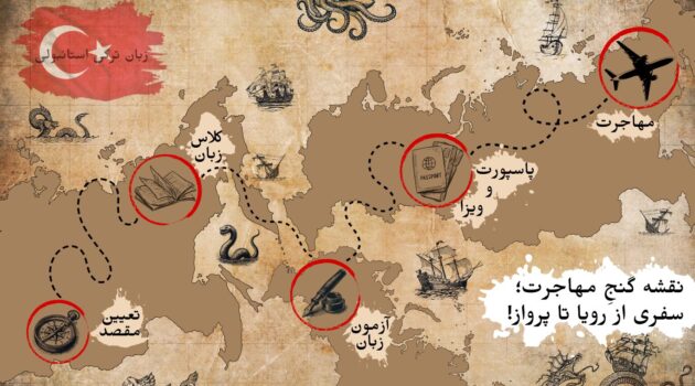 یادگیری زبان ترکی استانبولی از صفر تا مهاجرت